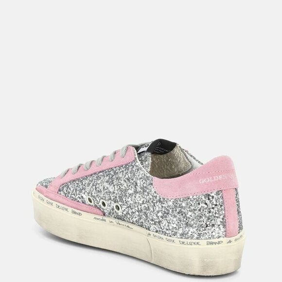 Golden Goose Hi Star Glitter Sneakers - Size 37 (Retails for $605) - Picture 3 of 3